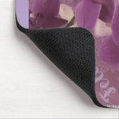 Vintage paarse orchidee muismat (Hoek)