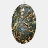 Vintage Padden en Kikkers Batrachia door Ernst Hae Keramisch Ornament (Links)