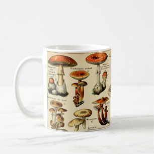 Vintage paddenstoelen & Fungi #3 Koffie Mok