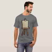 Vintage Paint Easel gift T-shirt (Voorkant volledig)