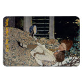 VINTAGE Painting Mother's Day ~  Magneet (Horizontaal)