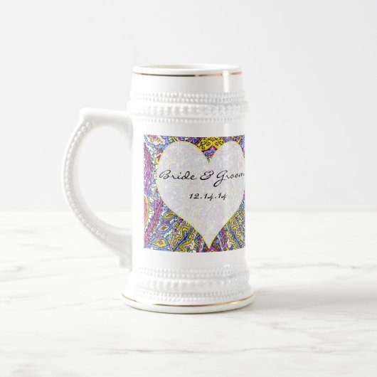 Vintage Paisley Bierpul (Links)