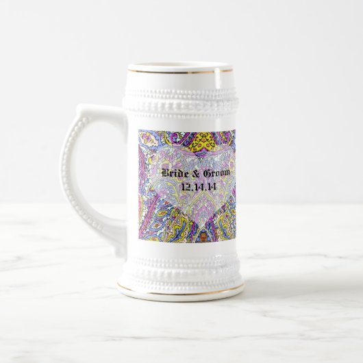 Vintage Paisley Bierpul (Links)