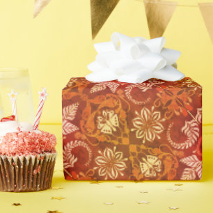 Vintage paisley-latte-art  cadeaupapier