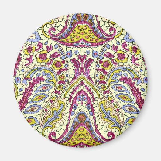 Vintage Paisley Magneet (Voorkant)