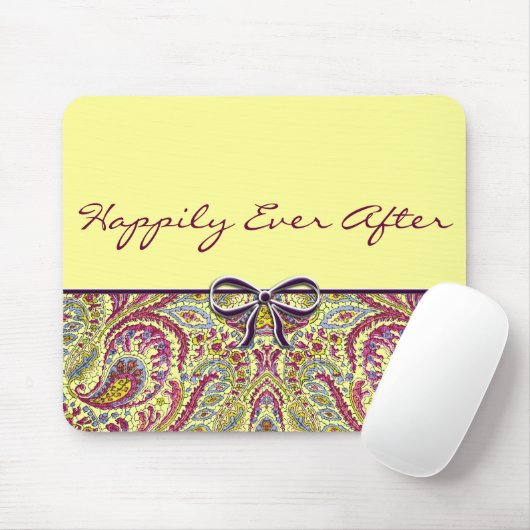 Vintage Paisley Muismat (Met muis)