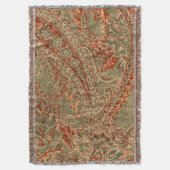 Vintage Paisley Rugs Deken (Voorkant Verticaal)