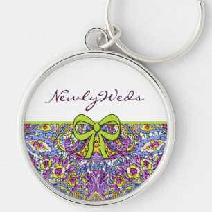 Vintage Paisley Sleutelhanger