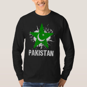 Vintage Pakistan Patriottische Pakistaanse Trots V T-shirt