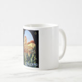Vintage Palermo Sicilia Koffiemok (Voorkant rechts)
