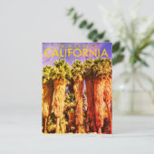 Vintage Palm Canyon Travel Briefkaart (Staand voorkant)