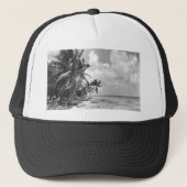 Vintage Palm Trees Cool Trucker Pet (Voorkant)