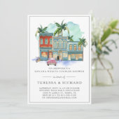 Vintage Palms | Havana Nights Koppels Bruiloft (Staand voorkant)