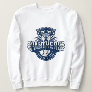 Vintage Panther Mascotte Sport Crewneck Trui