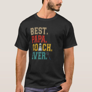 Vintage Papa Coach Ever Kostuum Badmintonspeler C T-shirt