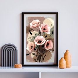 Vintage Papaver Droom Poster