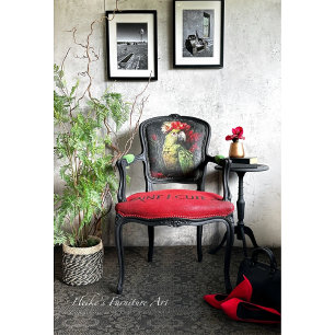 Vintage papegaaienkunst voor meubel decoupage tissuepapier