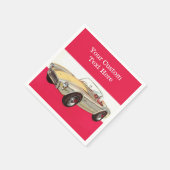 Vintage papieren servetten (Hoek)