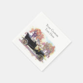 Vintage papieren servetten (Hoek)