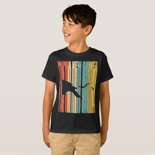 Vintage Papua New Guinea  T-shirt (Voorkant volledig)