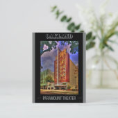 Vintage Paramount Theater Oakland Californië Briefkaart (Staand voorkant)