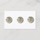 Vintage ParelButtonnen Visitekaartje (Achterkant)