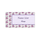 Vintage Parfüm Etiket (Voorkant)