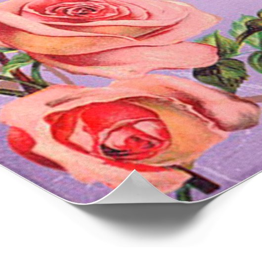 Vintage Parfum Poster (Hoek)