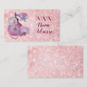 Vintage Parfüm Visitekaartje (Voorkant / Achterkant)