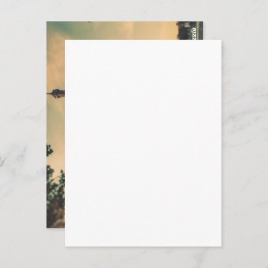 Vintage Parijs Briefkaart (Voorkant / Achterkant)