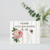Vintage Parijs Briefkaarten (Staand voorkant)