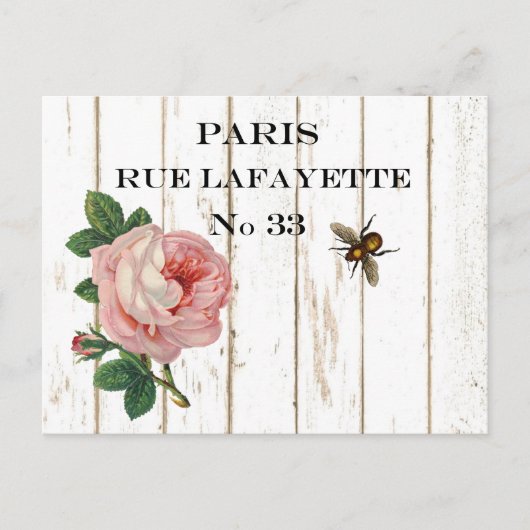 Vintage Parijs Briefkaarten (Voorkant)