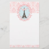 Vintage Parijs Briefpapier (Voorkant)