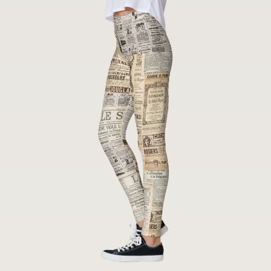 Vintage Parijs Leggings (Links)