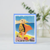 Vintage Parijs Lyon Middellandse Zee Briefkaart (Staand voorkant)