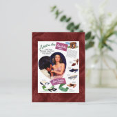 Vintage Paris Advertisement Briefkaart (Staand voorkant)