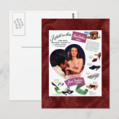 Vintage Paris Advertisement Briefkaart (Voorkant / Achterkant)