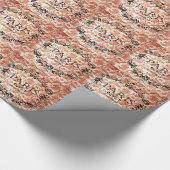 Vintage Paris Damask Cadeaupapier (Hoek)