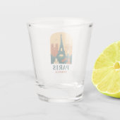 Vintage Paris French Cathedral Shot Glass  Shot Glas (Achterkant)