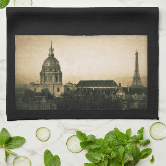 Vintage Paris Kitchen Towel Theedoek (Gevouwen)
