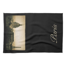 Vintage Paris Kitchen Towel