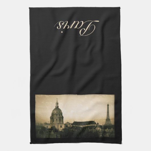 Vintage Paris Kitchen Towel Theedoek (Verticaal)