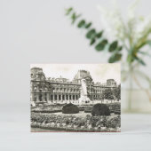 Vintage Paris, Parijs, Louvre Briefkaart (Staand voorkant)