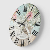Vintage Paris Wall Clock Grote Klok (Hoek)