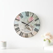 Vintage Paris Wall Clock Grote Klok (Huis)