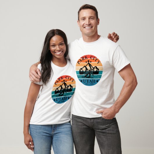 Vintage Park stad Utah T-shirt (Unisex)