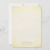 Vintage parketpapier voor weddenschappen kaart (Achterkant)