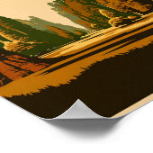 Vintage Parks Old Growth Art Poster (Hoek)