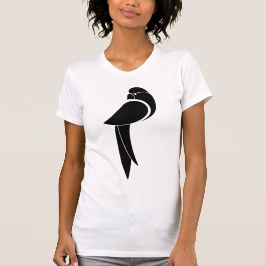 Vintage Parrot Lover T-shirt (Voorkant)