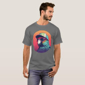 Vintage Parrot Lovers family T-shirt (Voorkant volledig)